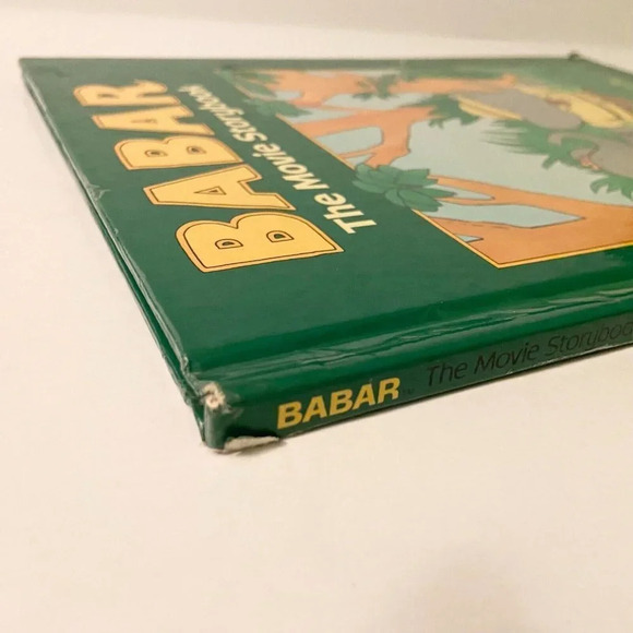 Vintage 1989 Babar The Movie Storybook  by Cathy East Dubowski Random House - Picture 4 of 13